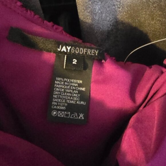 Fushia Pink Jay Godfrey Dress - Picture 5 of 7